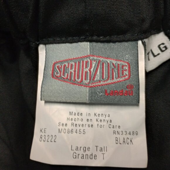 NWT Landau Women's Scrub Zone Flare 3 Pockets Elastic Pull on Scrub Pant 83222 - Picture 4 of 6